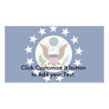 Nosotros embajador, Estados Unidos Tarjetas Personales