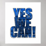 ¡Nosotros la gente para Obama! Posters