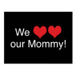 Nosotros mamá del corazón postal