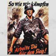 Nosotros Wie Wir Kampfen Flyer Personalizado
