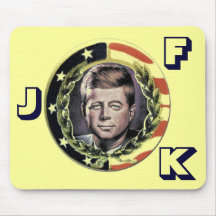 Nostalgia Mousepad de JFK Tapetes De Raton