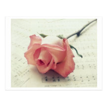 Nota del amor tarjetas postales