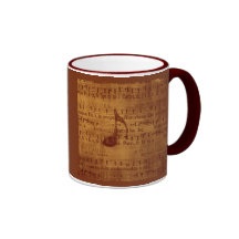 Nota musical taza