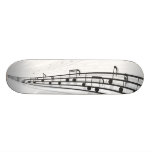 notas de la música patinetas personalizadas
