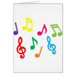 Notas musicales felicitacion 
