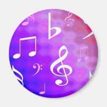 Notas musicales iman para frigorífico