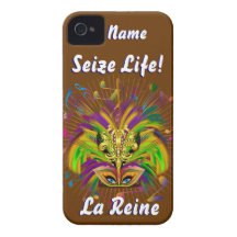 Notas Plse de la opinión del estilo 3 de la reina  iPhone 4 Funda