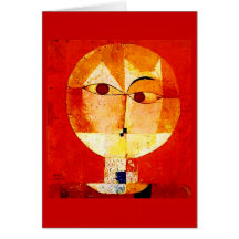 Notecard-Clásico/Vintage-Paul Klee 13 Felicitaciones