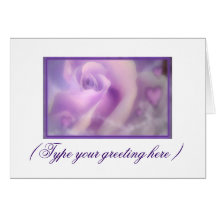 Notecard color de rosa 1 tarjeton