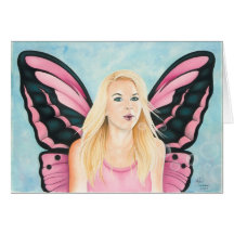Notecard de hadas tarjeton