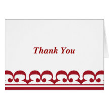 Notecard rojo/blanco de la sonata felicitación