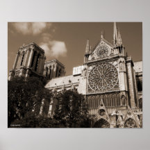 Notre Dame - 1 impresión Poster