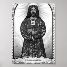 Notre Père Captive et sauvé Jésus. Medinaceli Oils Poster