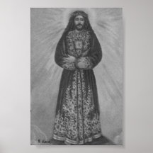 NotrePère Captive etsauvéJésus.Medinaceli Charcoil Impresiones