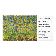 Nouveau del arte de la pintura de Gustavo Klimt el Tarjeta Fotográfica
