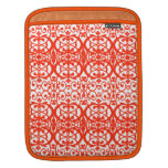 Nouveau del arte del vintage en diseño unisex rojo funda para iPads
