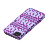 Nouveau del arte que repite el modelo magenta iPhone 4 Case-Mate fundas