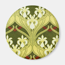Nouveau en verde de la primavera iman de frigorífico