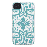 Nouveau lamentable y elegante del vintage del arte Case-Mate iPhone 4 fundas