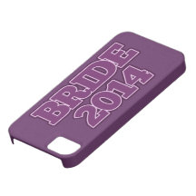 Novia 2014 en púrpura iPhone 5 Case-Mate protector