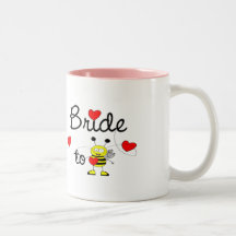 Novia a ser/ABEJA FELIZ del CORAZÓN Taza