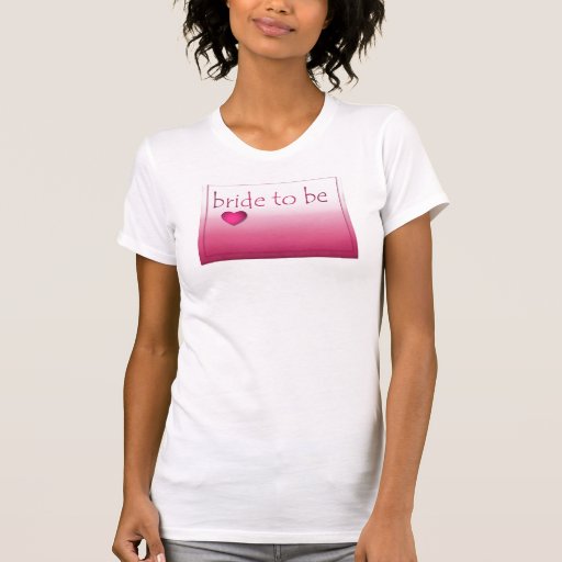Novia a ser camiseta