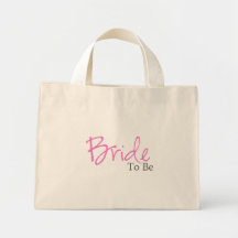 Novia a ser (escritura rosada) bolsas