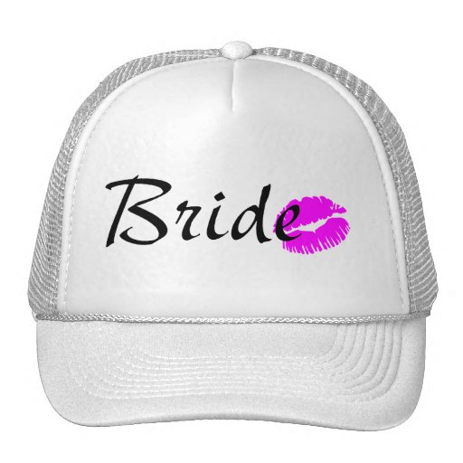 Novia (beso) gorro de camionero