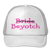 Novia Beyotch (rosa) Gorro De Camionero