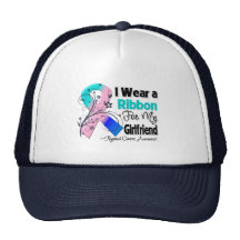 Novia - cinta del cáncer de tiroides gorras de camionero