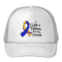 Novia - cinta del cáncer de vejiga gorros bordados