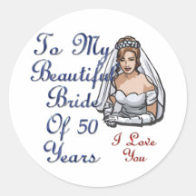 Novia de 50 años etiqueta