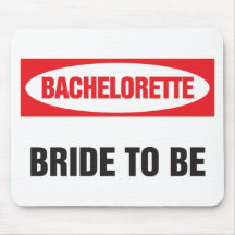 Novia de Bachelorette a ser Alfombrilla De Raton