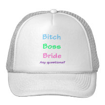 Novia de Boss Gorros Bordados