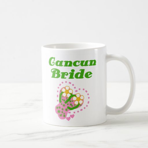 Novia de Cancun Taza De Café