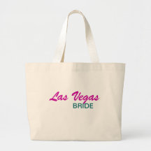 Novia de Las Vegas Bolsa Lienzo