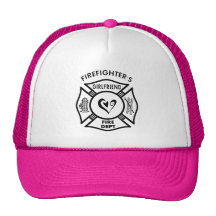 Novia de los bomberos gorro