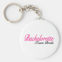 Novia del equipo del fiesta de Bachelorette Llaveros Personalizados