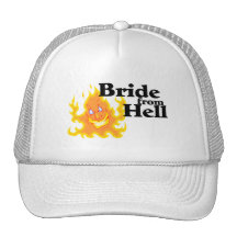 Novia del infierno gorro de camionero