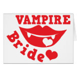 novia del vampiro tarjetas