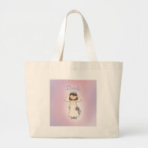 Novia - diseño del boda bolsas lienzo