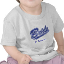 Novia en azul camisetas