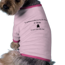 Novia o Aikido de la selección Camisas De Perritos