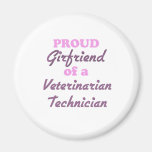 Novia orgullosa de un técnico veterinario iman