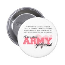 Novia orgullosa del ejército pins