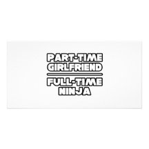 Novia por horas… a tiempo completo Ninja Tarjetas Personales