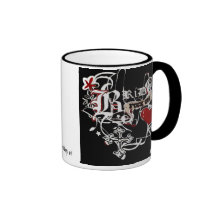 "Novia - roca en" (vrs del apagón) Tazas De Café