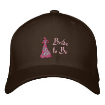 Novia rosada del KRW a ser Gorras Bordadas