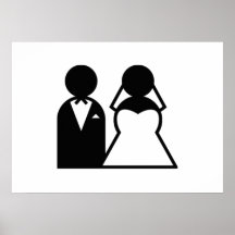 Novia y novio poster
