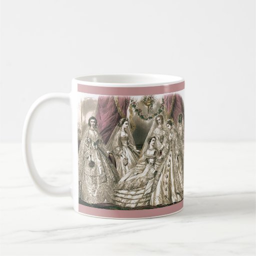 Novias del Victorian Tazas De Café